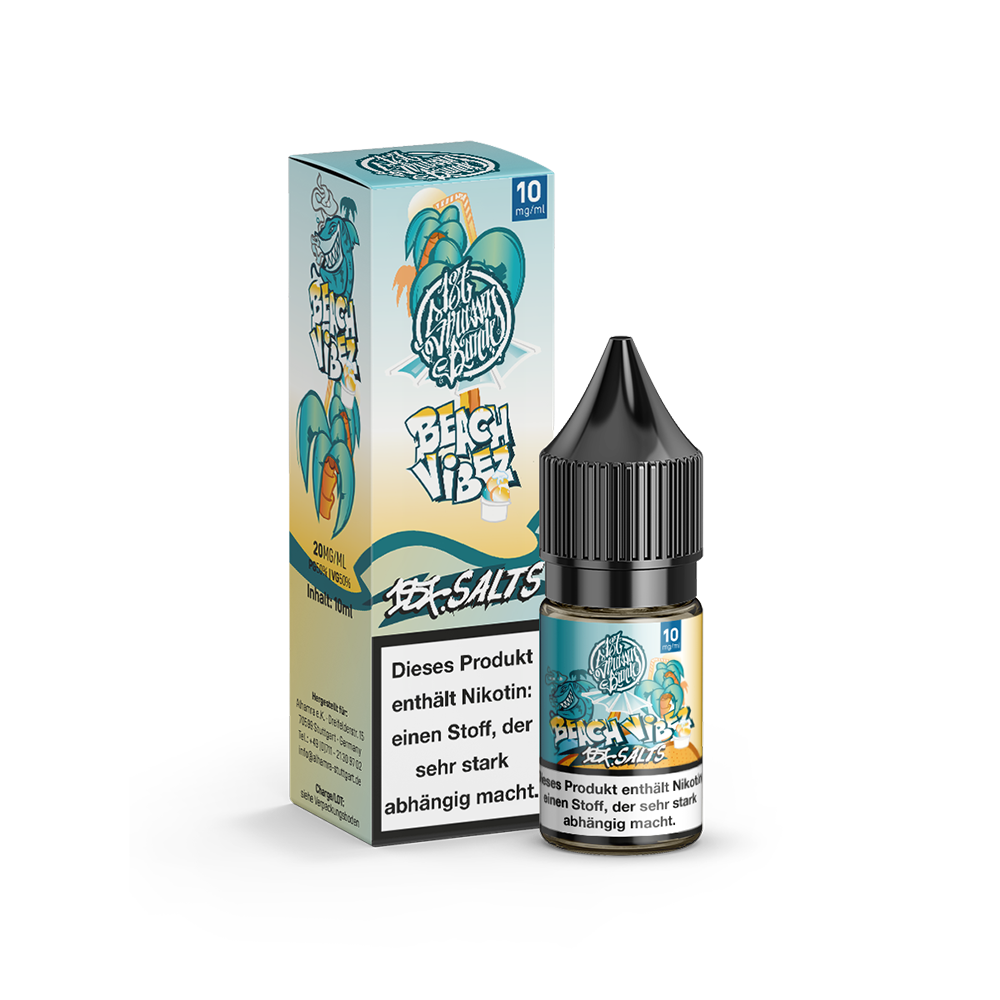 187 Strassenbande Nikotinsalz - Beach Vibez - 10ml Liquid 10mg  C