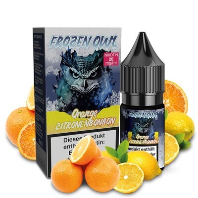 Liquid Orange Zitronenbonbon - Frozen OWL Nikotinsalz