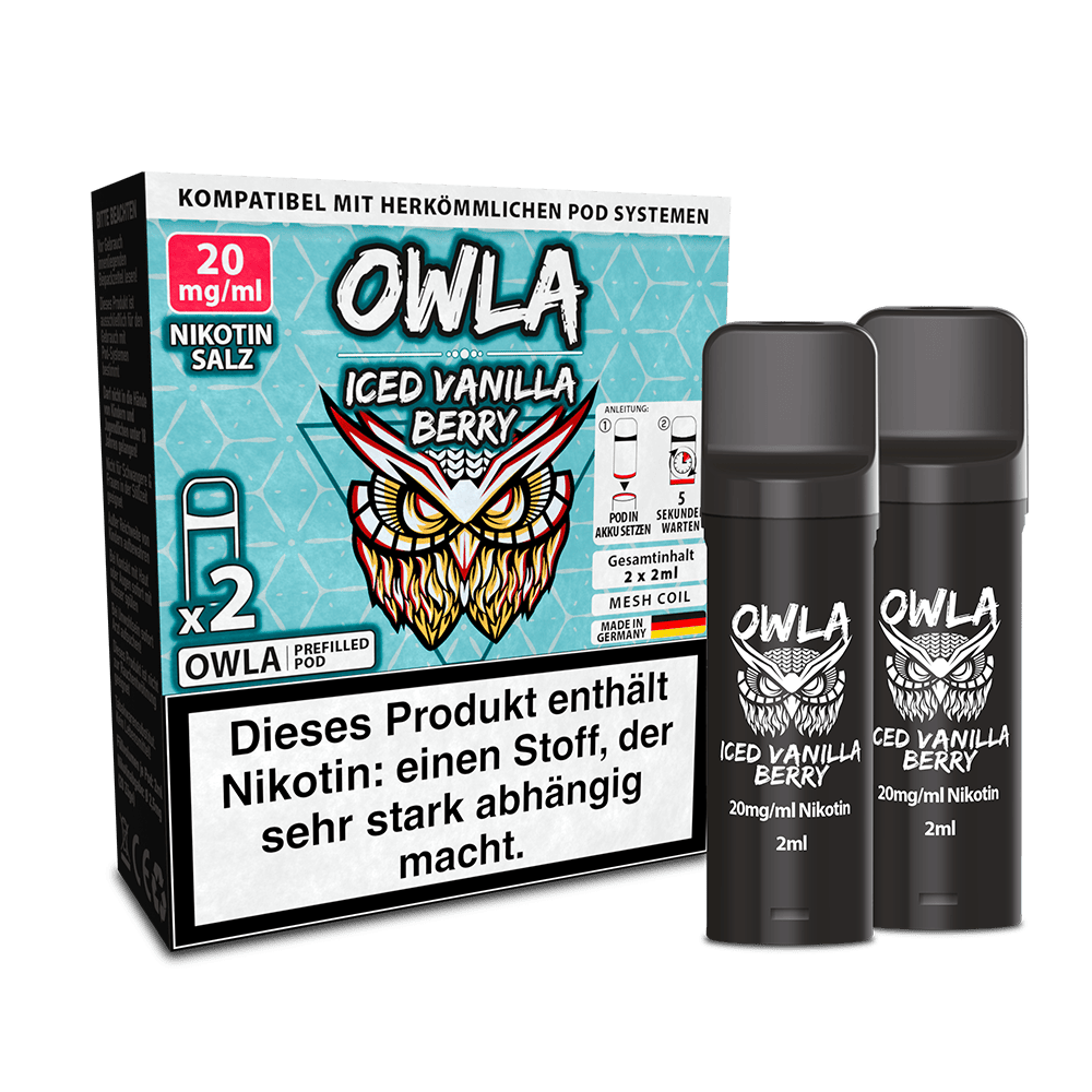 OWLA Pod - Iced Vanilla Berry - 20mg Nikotinsalz