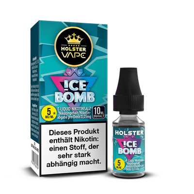 Holster Nikotinsalz - Ice Bomb - Liquid 5mg