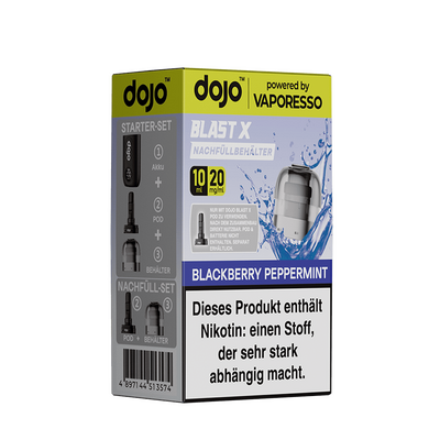Vaporesso DOJO Blast X Blackberry Peppermint Pod 20mg 10ml Vaporesso DOJO Blast X Blackberry Peppermint Pod 20mg 10ml