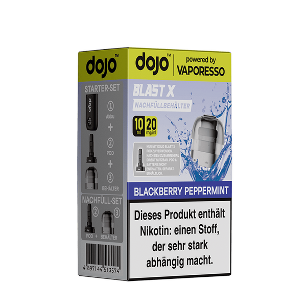 Vaporesso DOJO Blast X Blackberry Peppermint Pod 20mg 10ml