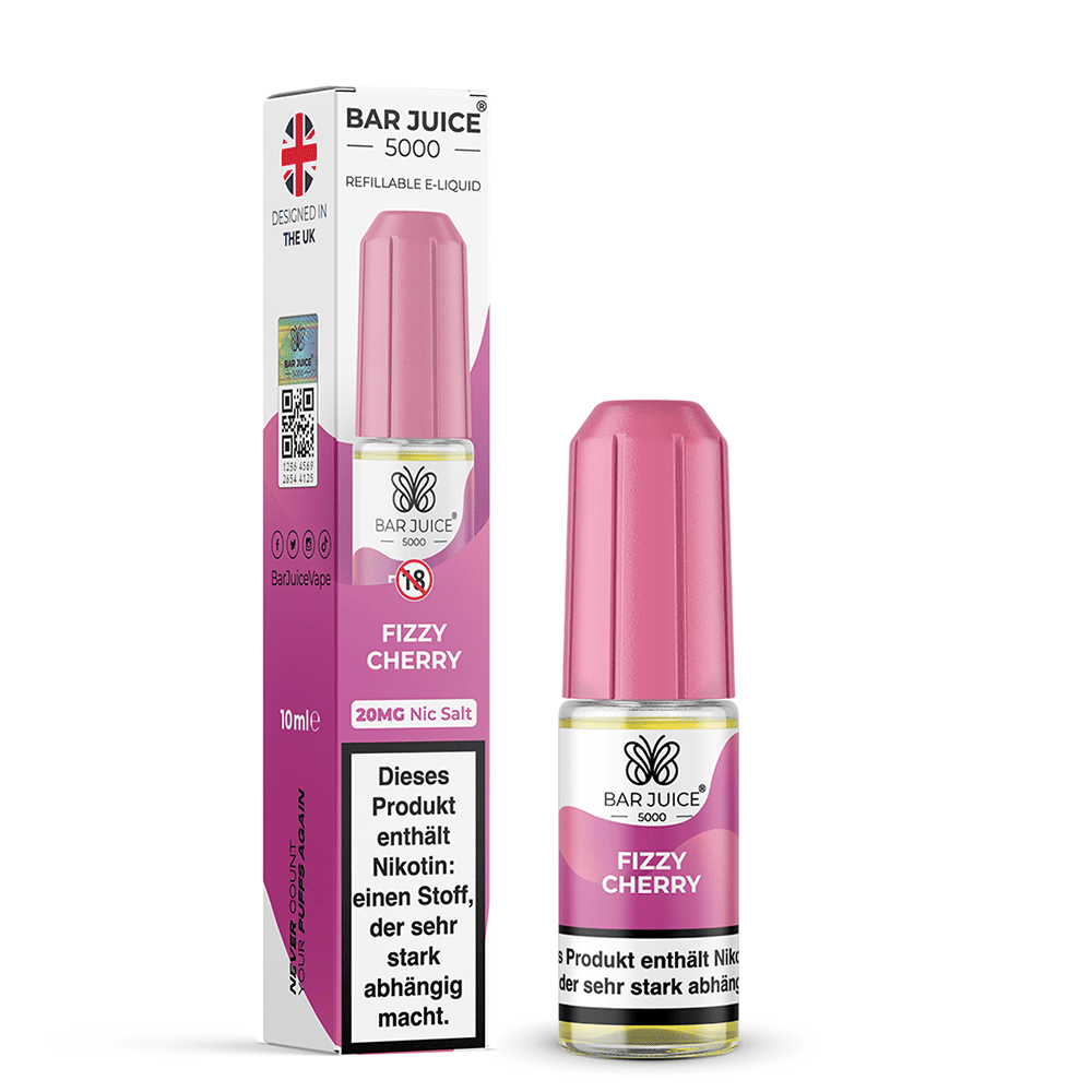 Bar Juice 5000 Nikotinsalz - Fizzy Cherry - Liquid 20mg 10ml