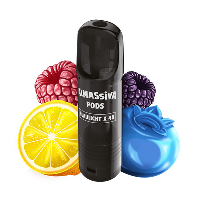 Almassiva Einweg Pod Blaulicht X 4B 17mg