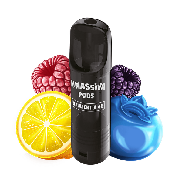Almassiva Einweg Pod Blaulicht X 4B 17mg