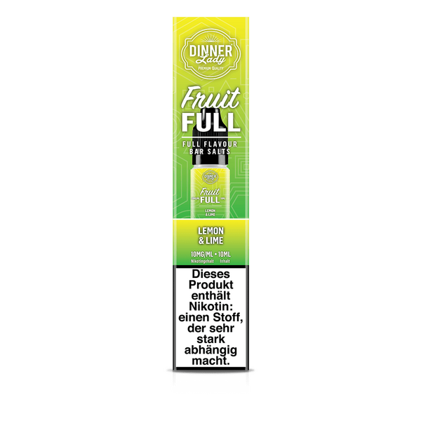 Liquid Lemon Lime - Dinner Lady Fruit Full Nikotinsalz 10mg