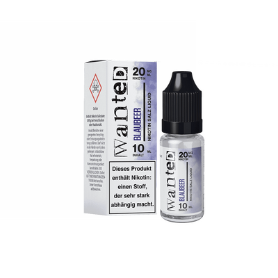 Liquid Blaubeer - Wanted Overdosed Nikotinsalz 20mg