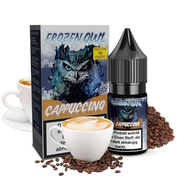 Liquid Cappuccino - Frozen OWL Nikotinsalz Liquid Cappuccino - Frozen OWL Nikotinsalz