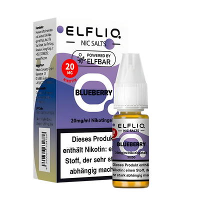 Liquid Blueberry - Elfliq Nikotinsalz 20mg