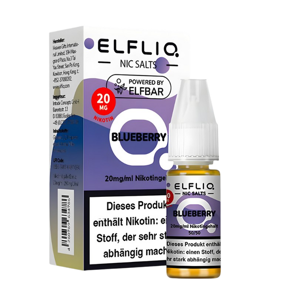 Liquid Blueberry - Elfliq Nikotinsalz 20mg