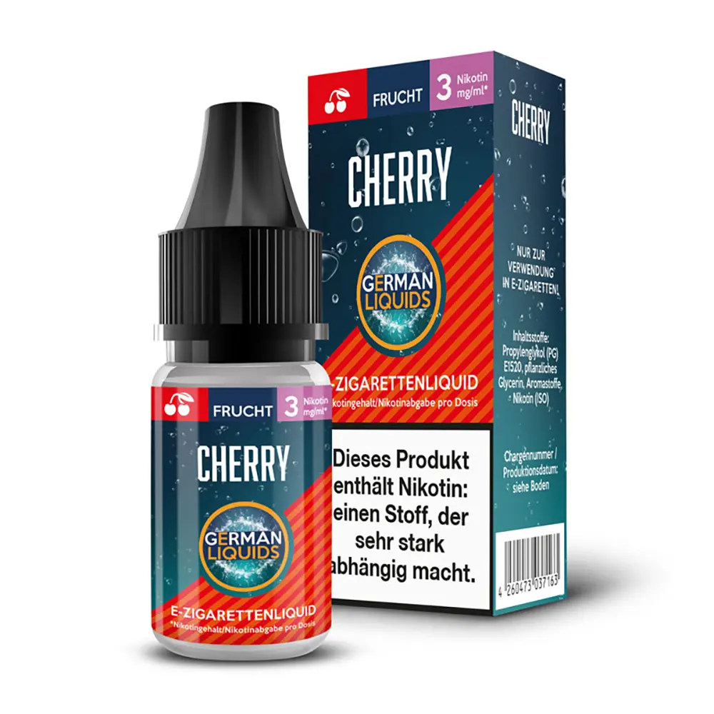 Liquid Cherry 3mg - German Liquids