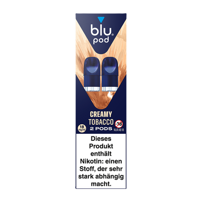 blu Pod CREAMY TOBACCO 9mg/ml (neue VPE) blu Pod CREAMY TOBACCO 9mg/ml (neue VPE)