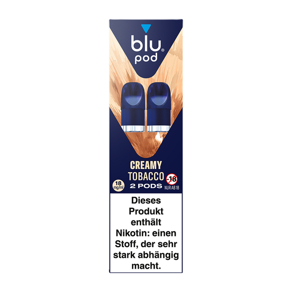 blu Pod CREAMY TOBACCO 9mg/ml (neue VPE)
