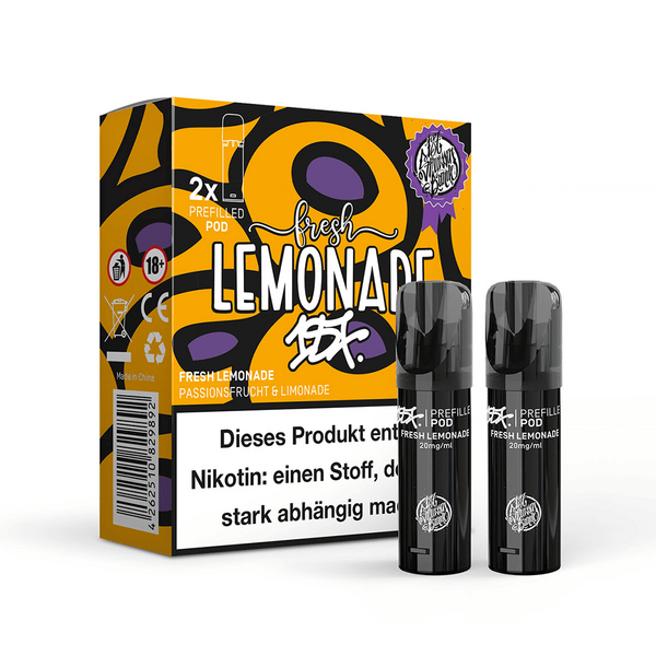 187 Strassenbande Einweg Pod - Fresh Lemonade - 20mg Nikotinsalz 2ml