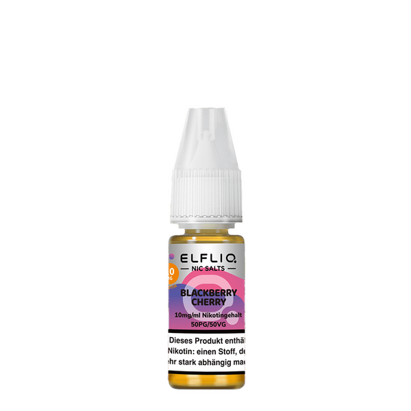 Elfliq by Elfbar Nikotinsalz - Blackberry Cherry - Liquid 10mg Elfliq by Elfbar Nikotinsalz - Blackberry Cherry - Liquid 10mg