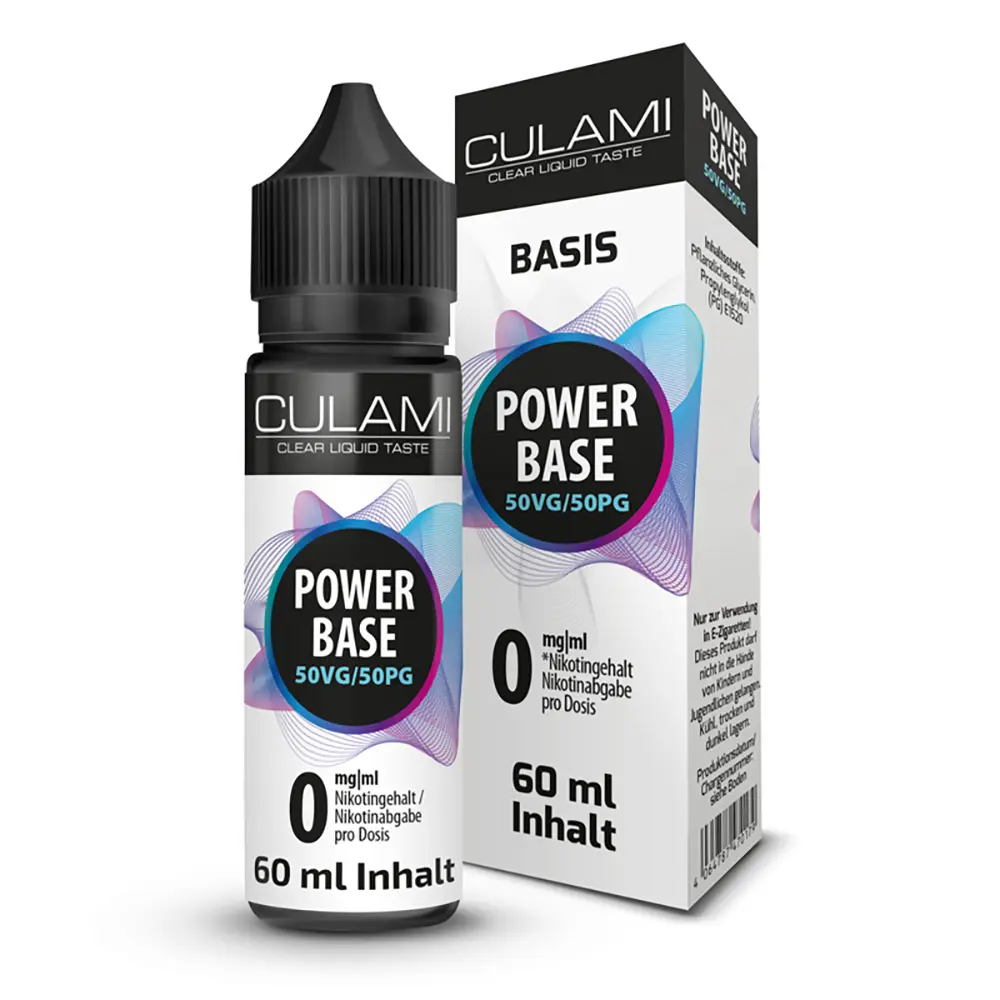 Culami Power Base - - 0mg 60ml Culami Power Base - - 0mg 60ml