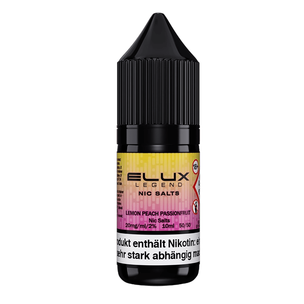 Liquid Lemon Peach Passion - Elux Nikotinsalz 10mg