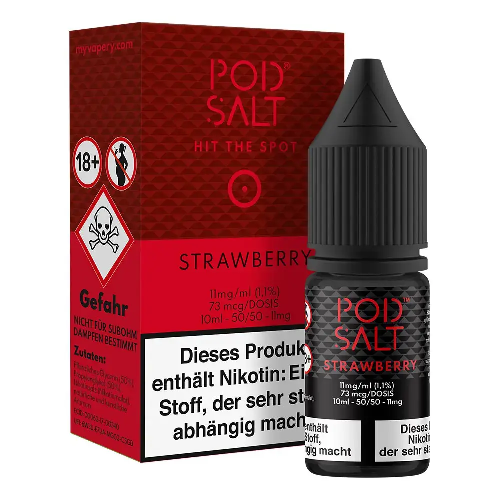Liquid Strawberry - Pod Salt Core Nikotinsalz 11mg 