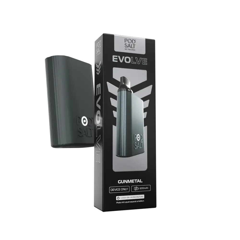 Pod Salt Evolve Box Gunmetal Pod Salt Evolve Box Gunmetal
