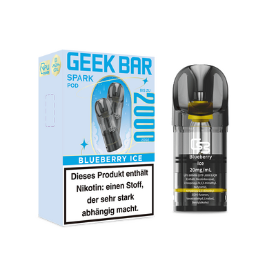 Geek Bar Spark Pod Blueberry Ice 20mg Nikotinsalz (2 ml)