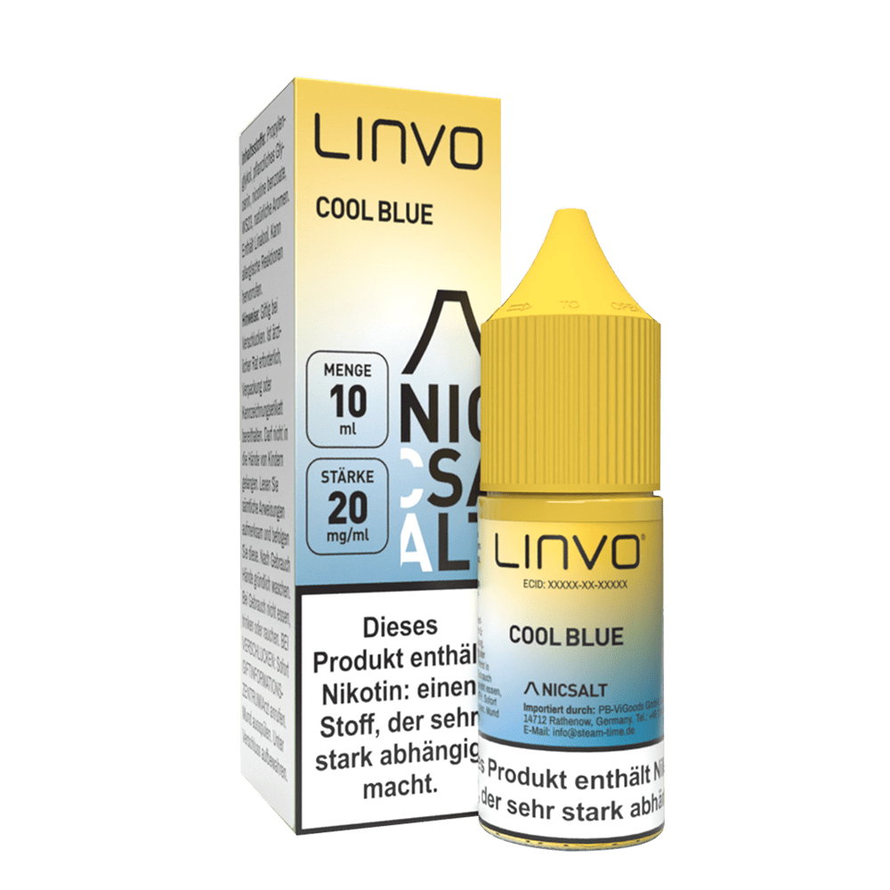 Linvo Nikotinsalz - Cool Blue - Liquid 20mg 10ml