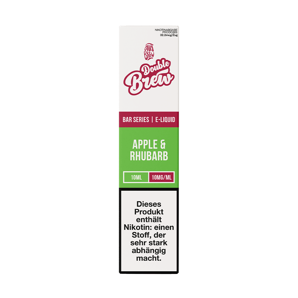 Double Brew Nikotinsalz - Apple Rhubarb - 10ml Liquid 10mg  C
