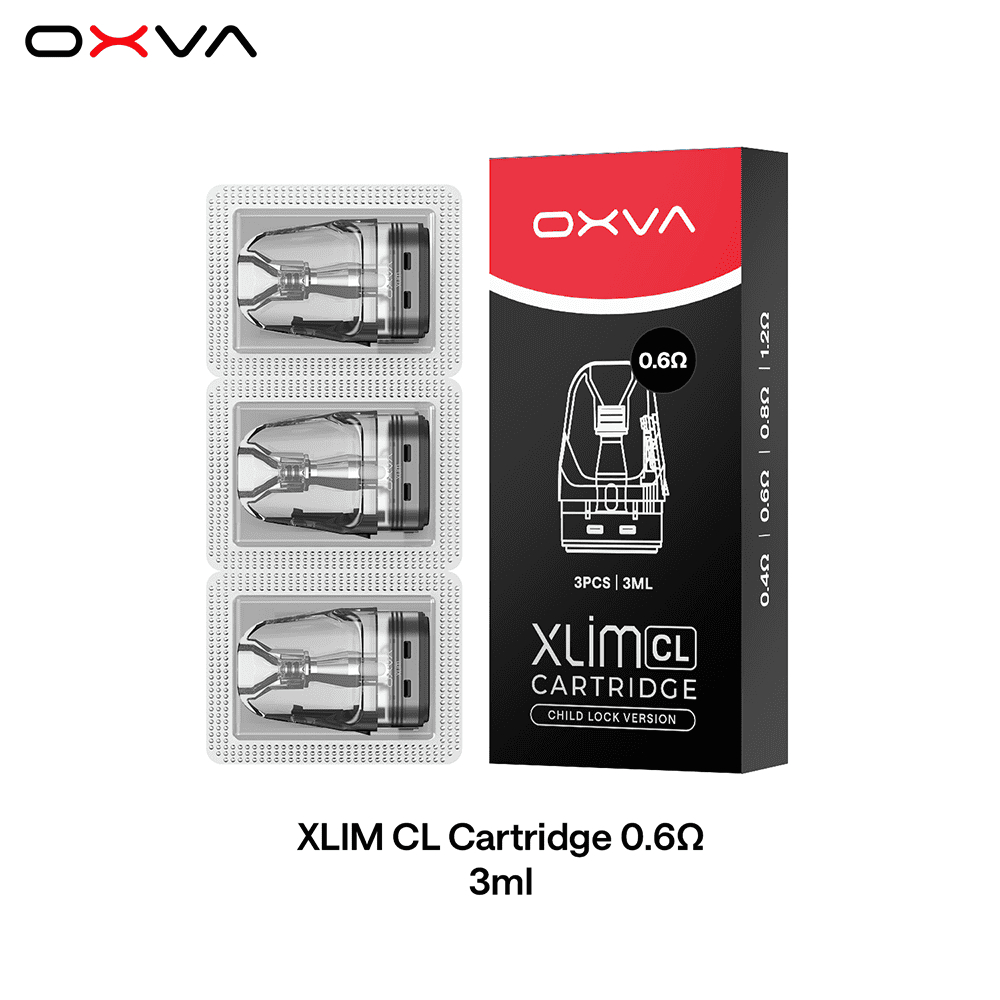 OXVA XLIM 0,6 Ohm Pro Pods 3ml (Xlim, Xlim 2, Xlim Pro, Pro 2, Go, Go 2, SQ, SQ Pro, SQ Pro 2)