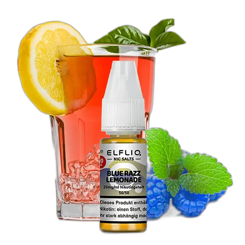 Liquid Blue Razz Lemonade - Elfliq Nikotinsalz