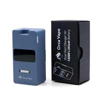Orca Vape Ladegerät 2-Schacht 10A Orca Vape Ladegerät 2-Schacht 10A