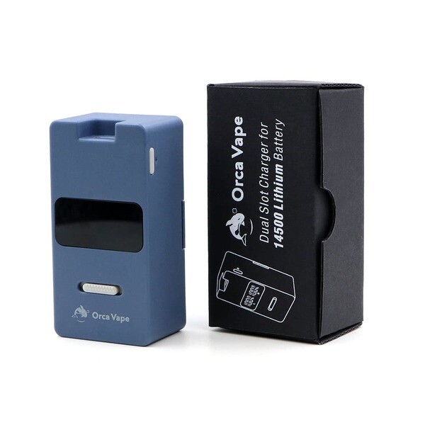 Orca Vape Ladegerät 2-Schacht 10A Orca Vape Ladegerät 2-Schacht 10A