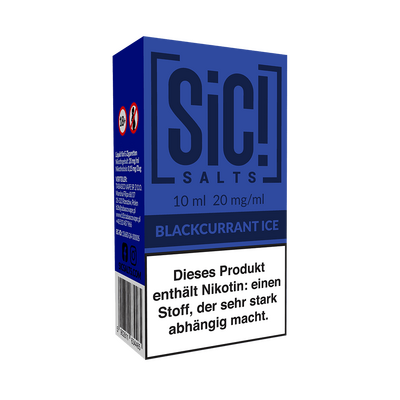 Liquid Blackcurrant Ice - SIC Nikotinsalz 20mg