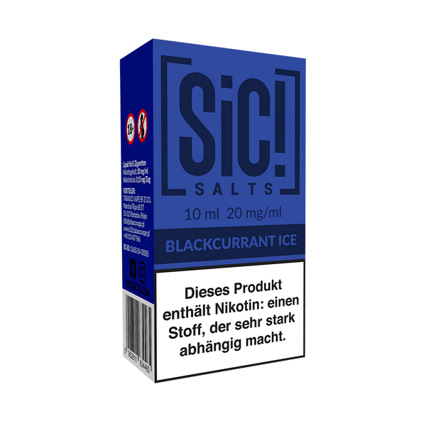 Liquid Blackcurrant Ice - SIC Nikotinsalz 20mg