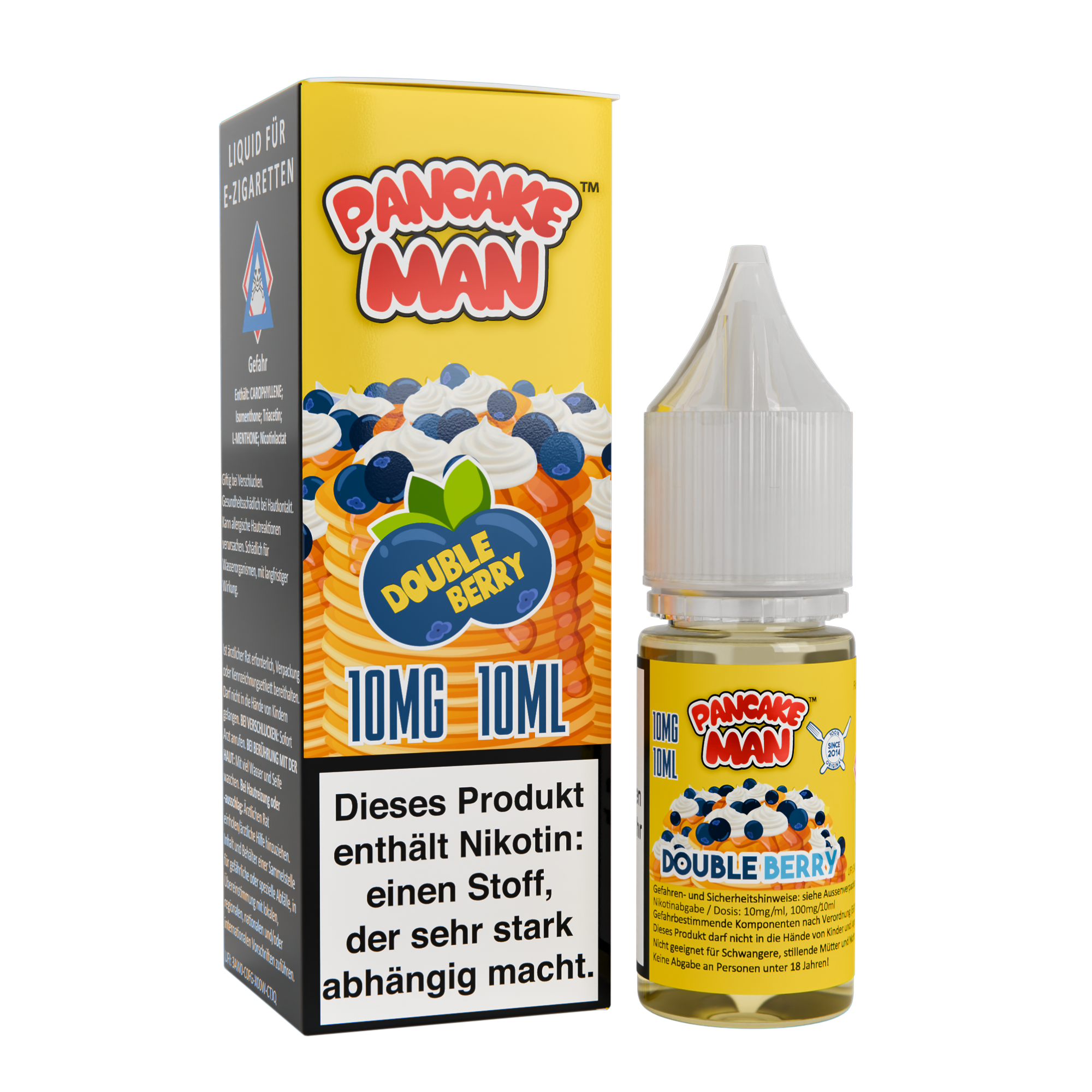 Pancake Man Double Berry Nikotinsalz Liquid