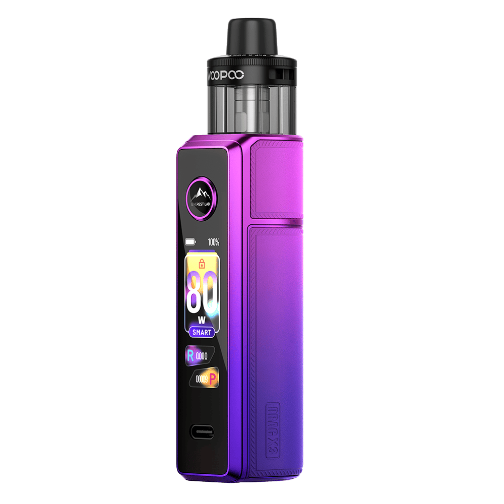 Voopoo Drag X3 Kit Aurora Purple Voopoo Drag X3 Kit Aurora Purple