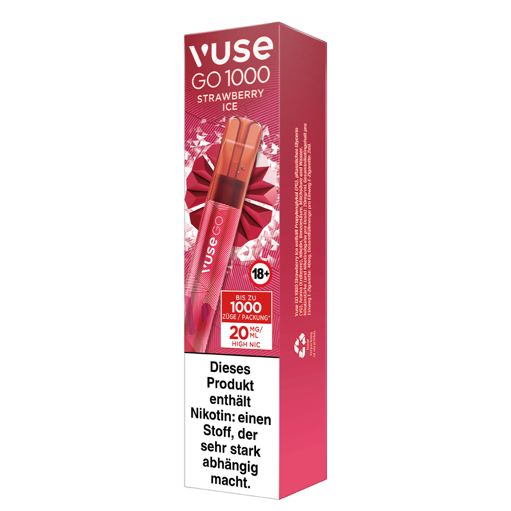 Vuse GO 1000 Strawberry Ice 20mg