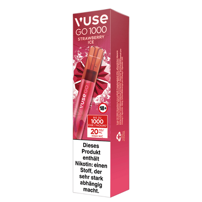 Vuse GO 1000 Strawberry Ice 20mg