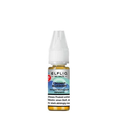 Elfliq by Elfbar Nikotinsalz - Coconut Blueberry - Liquid 20mg Elfliq by Elfbar Nikotinsalz - Coconut Blueberry - Liquid 20mg