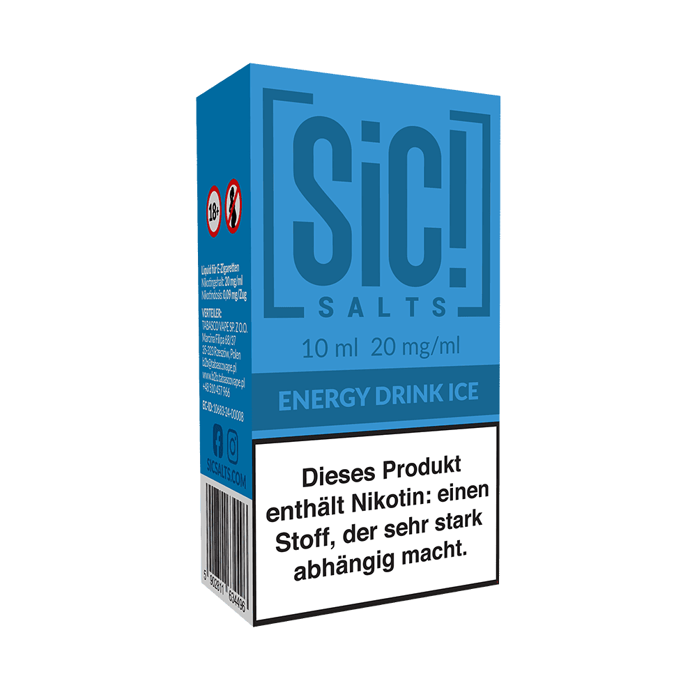 Liquid Energy Drink Ice - SIC Nikotinsalz 20mg Liquid Energy Drink Ice - SIC Nikotinsalz 20mg