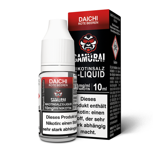 Liquid Daichi Rote Beeren - Samurai Nikotinsalz