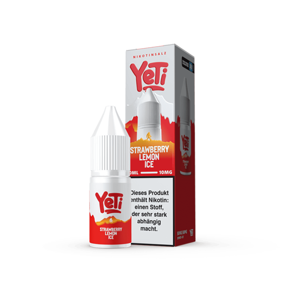 Liquid Strawberry Lemon Ice - Yeti Summit Nikotinsalz 10mg