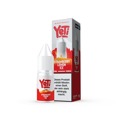Liquid Strawberry Lemon Ice - Yeti Summit Nikotinsalz 10mg