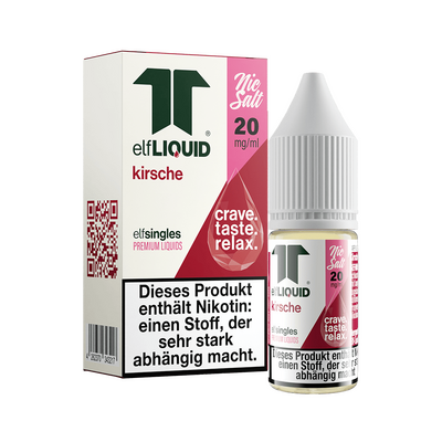 Elf-Liquid - Kirsche - Nikotinsalz Liquid 20mg Elf-Liquid - Kirsche - Nikotinsalz Liquid 20mg