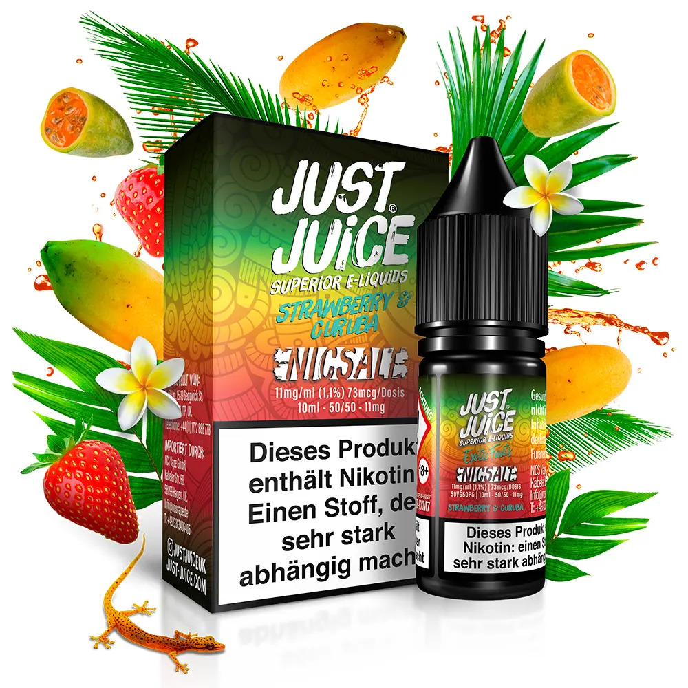 Liquid Strawberry Curuba - Just Juice Nikotinsalz 11mg Liquid Strawberry Curuba - Just Juice Nikotinsalz 11mg
