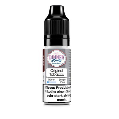 Liquid Original Tobacco - Dinner Lady Liquid Original Tobacco - Dinner Lady