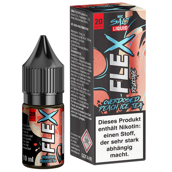 Liquid Peach Ice Tea - Revoltage Flex Nikotinsalz 20mg Liquid Peach Ice Tea - Revoltage Flex Nikotinsalz 20mg