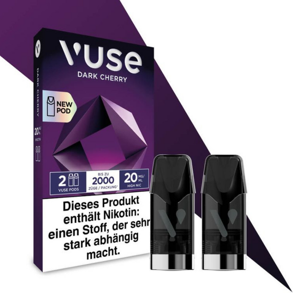 Vuse Pod Dark Cherry Nic Salts 20mg Vuse Pod Dark Cherry Nic Salts 20mg