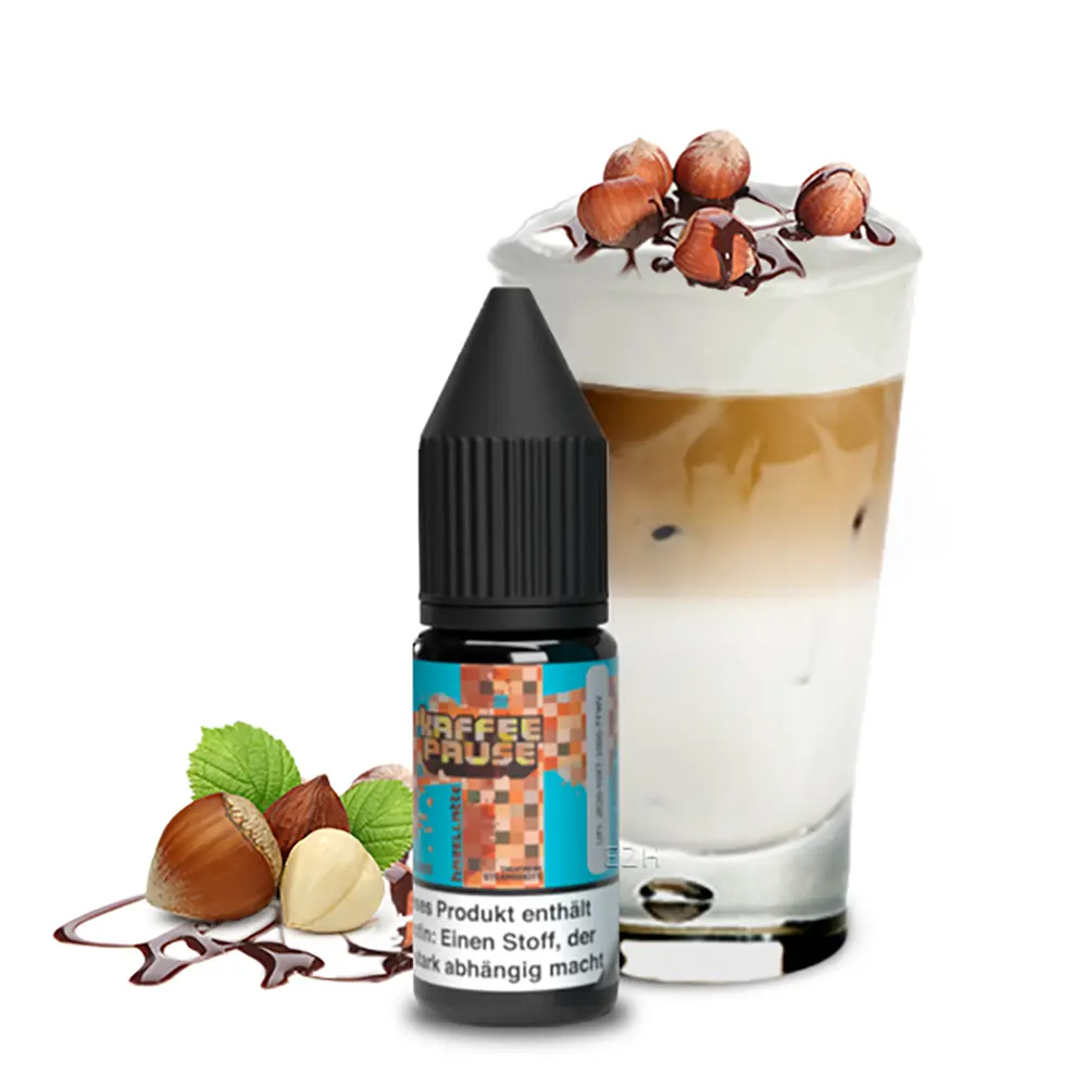 Liquid Hazellatte - Kaffeepause by Steamshots Nikotinsalz 20mg Liquid Hazellatte - Kaffeepause by Steamshots Nikotinsalz 20mg