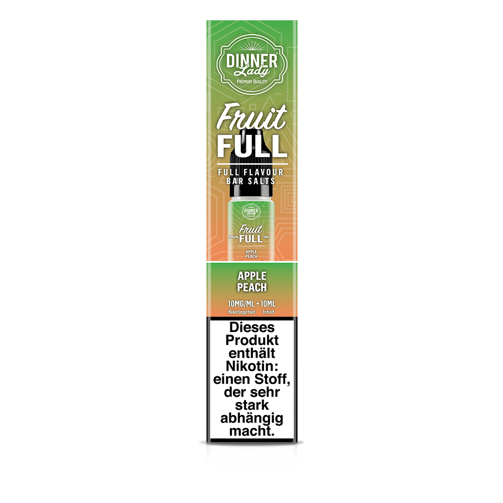 Liquid Apple Peach - Dinner Lady Fruit Full Nikotinsalz 10mg