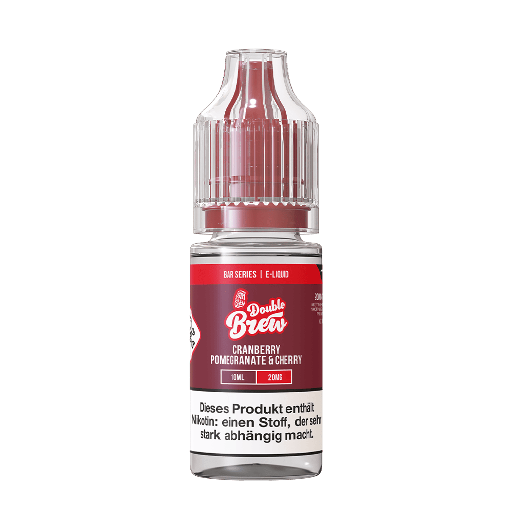 Double Brew Nikotinsalz - Cranberry Pomegranate & Cherry - 10ml Liquid 20mg  C
