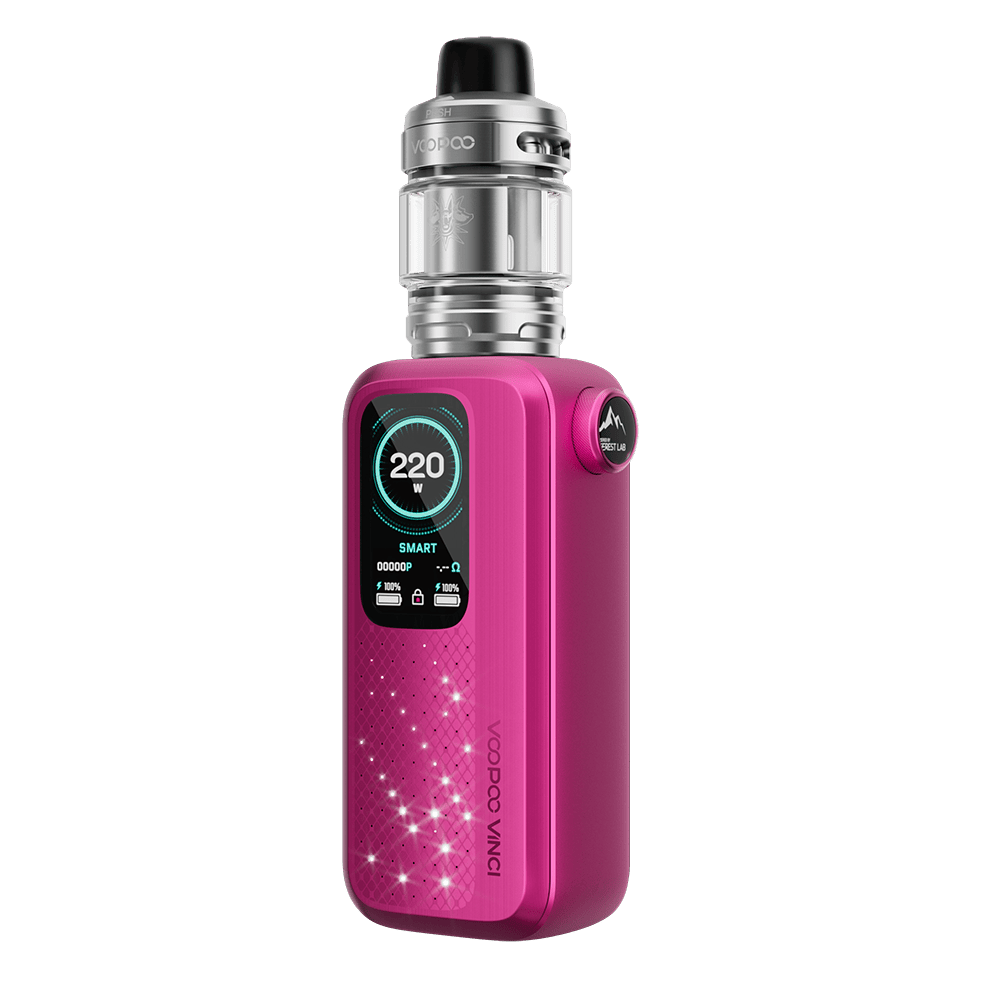 Voopoo Vinci Spark 220 Kit Rose Red Voopoo Vinci Spark 220 Kit Rose Red
